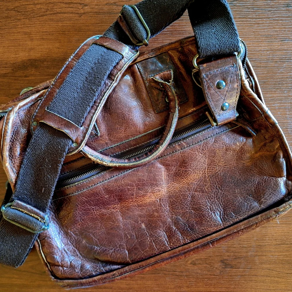 Vintage Will Leather Goods 1978 Cognac 